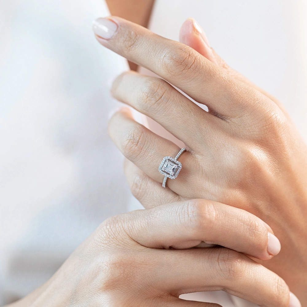 Baguette Diamantring 